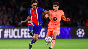 欧冠巴黎4-2胜巴萨 巴萨11连胜终结